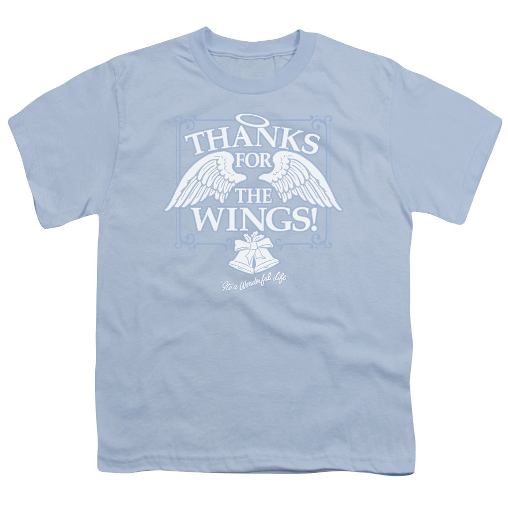 IT'S A WONDERFUL LIFE : DEAR GEORGE S\S YOUTH 18\1 Light Blue XL