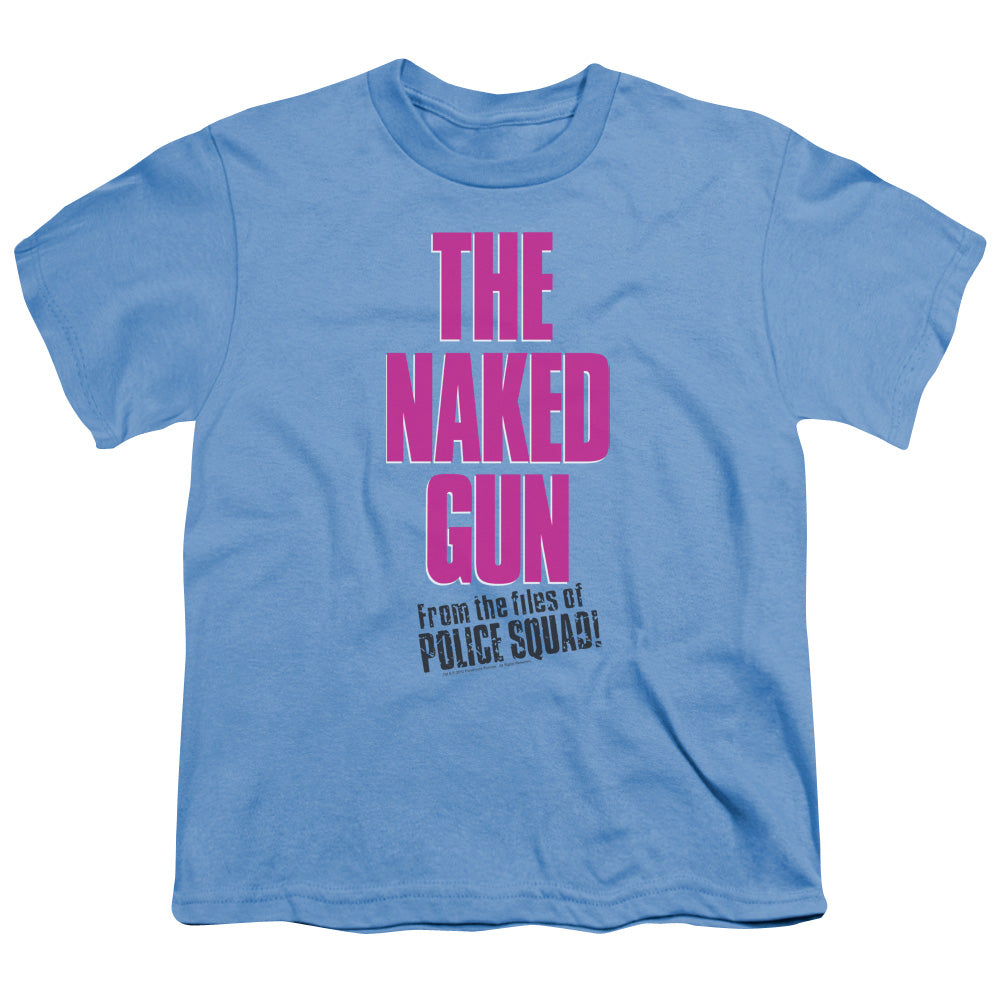 NAKED GUN : LOGO S\S YOUTH 18\1 CAROLINA BLUE LG