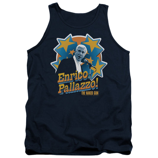 NAKED GUN : IT'S ENRICO PALLAZZO ADULT TANK NAVY 2X