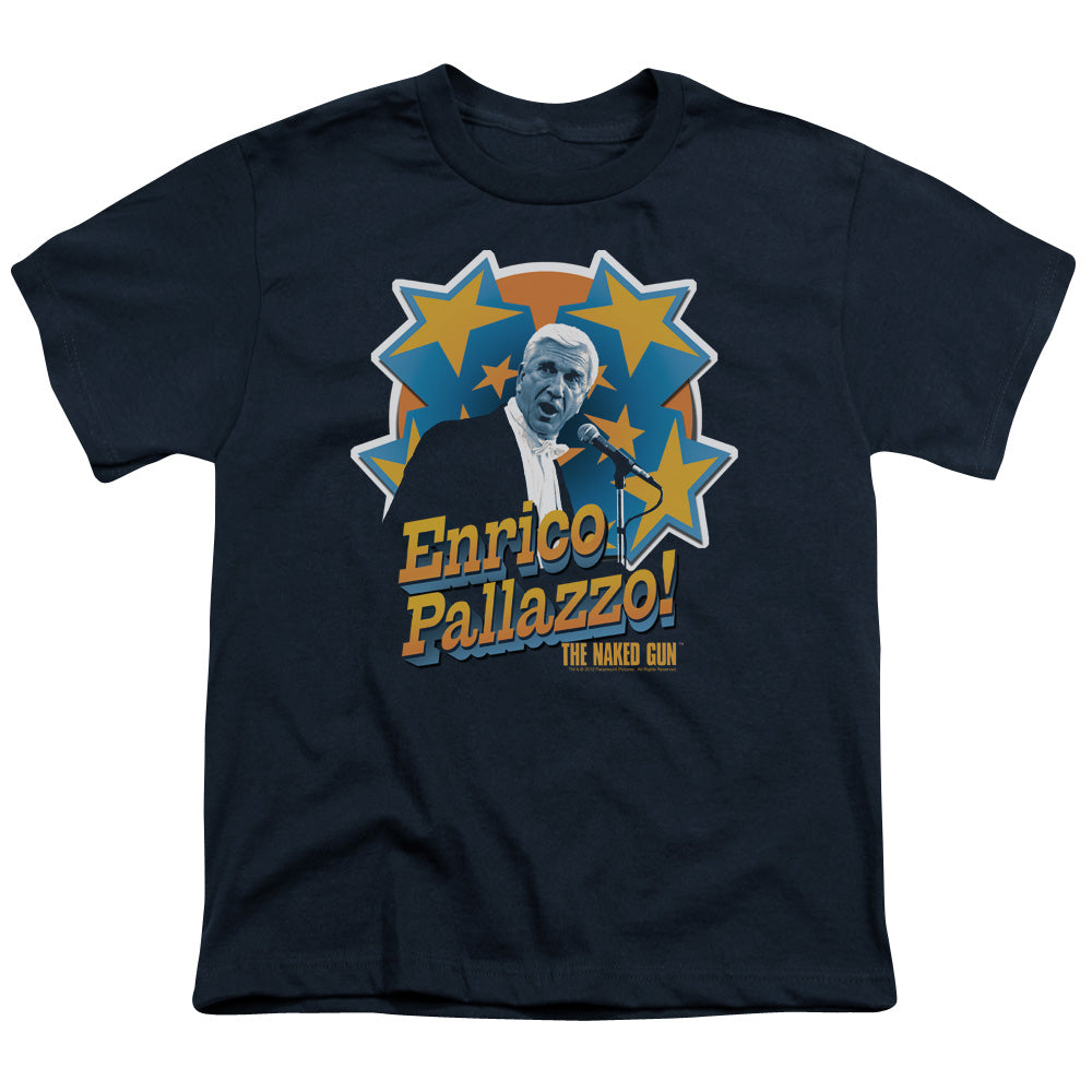 NAKED GUN : IT'S ENRICO PALLAZZO S\S YOUTH 18\1 NAVY XL