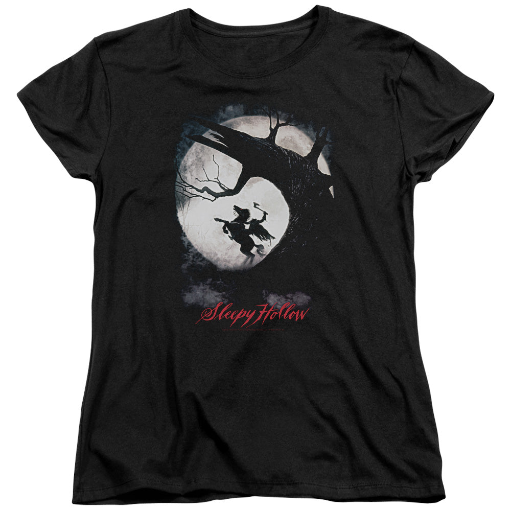 SLEEPY HOLLOW : POSTER S\S WOMENS TEE BLACK XL