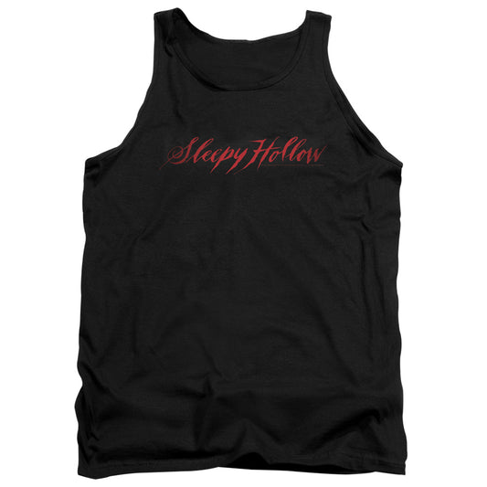 SLEEPY HOLLOW : LOGO ADULT TANK BLACK LG