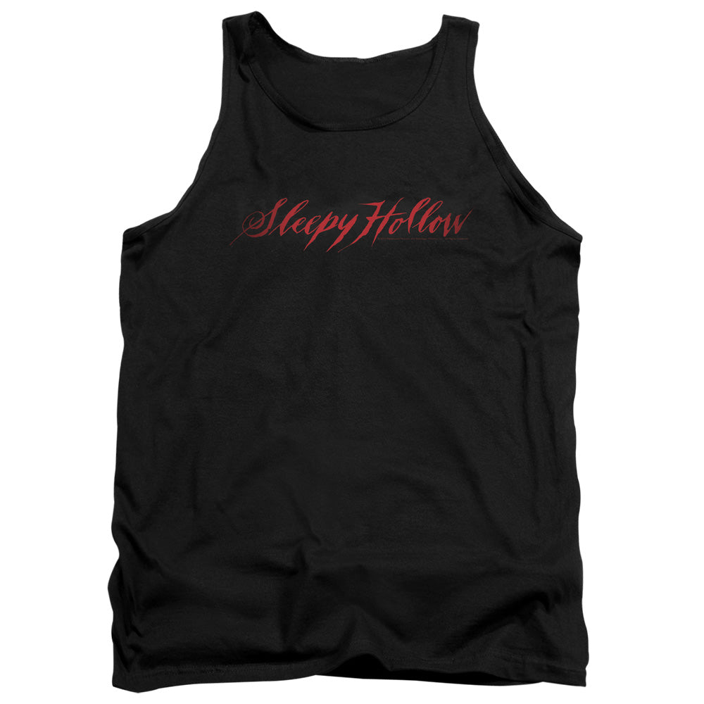 SLEEPY HOLLOW : LOGO ADULT TANK BLACK XL