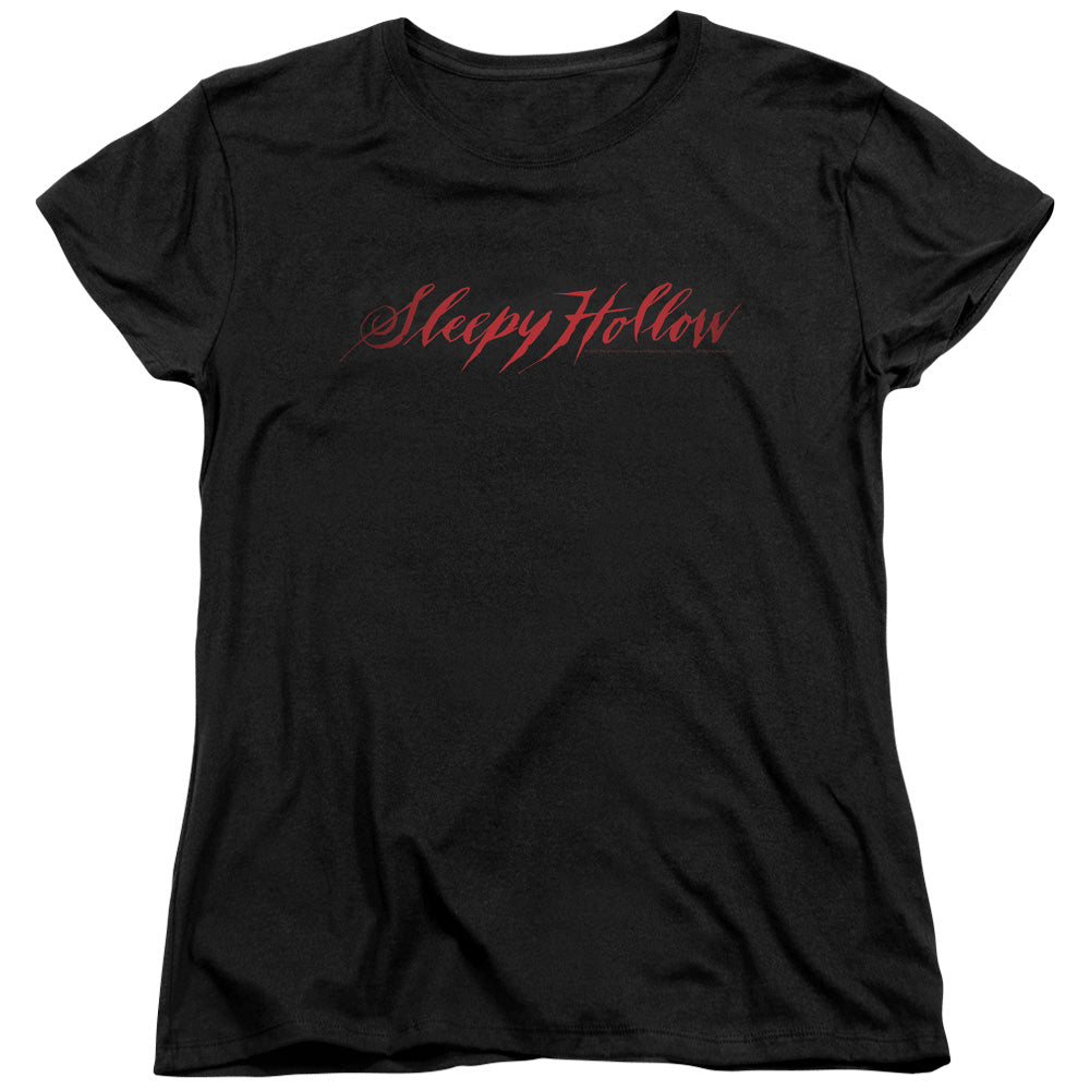 SLEEPY HOLLOW : LOGO S\S WOMENS TEE BLACK 2X