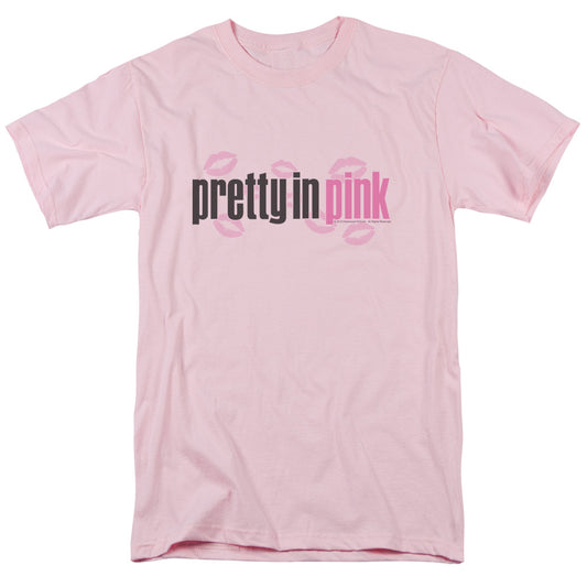 PRETTY IN PINK : LOGO S\S ADULT 18\1 PINK 2X