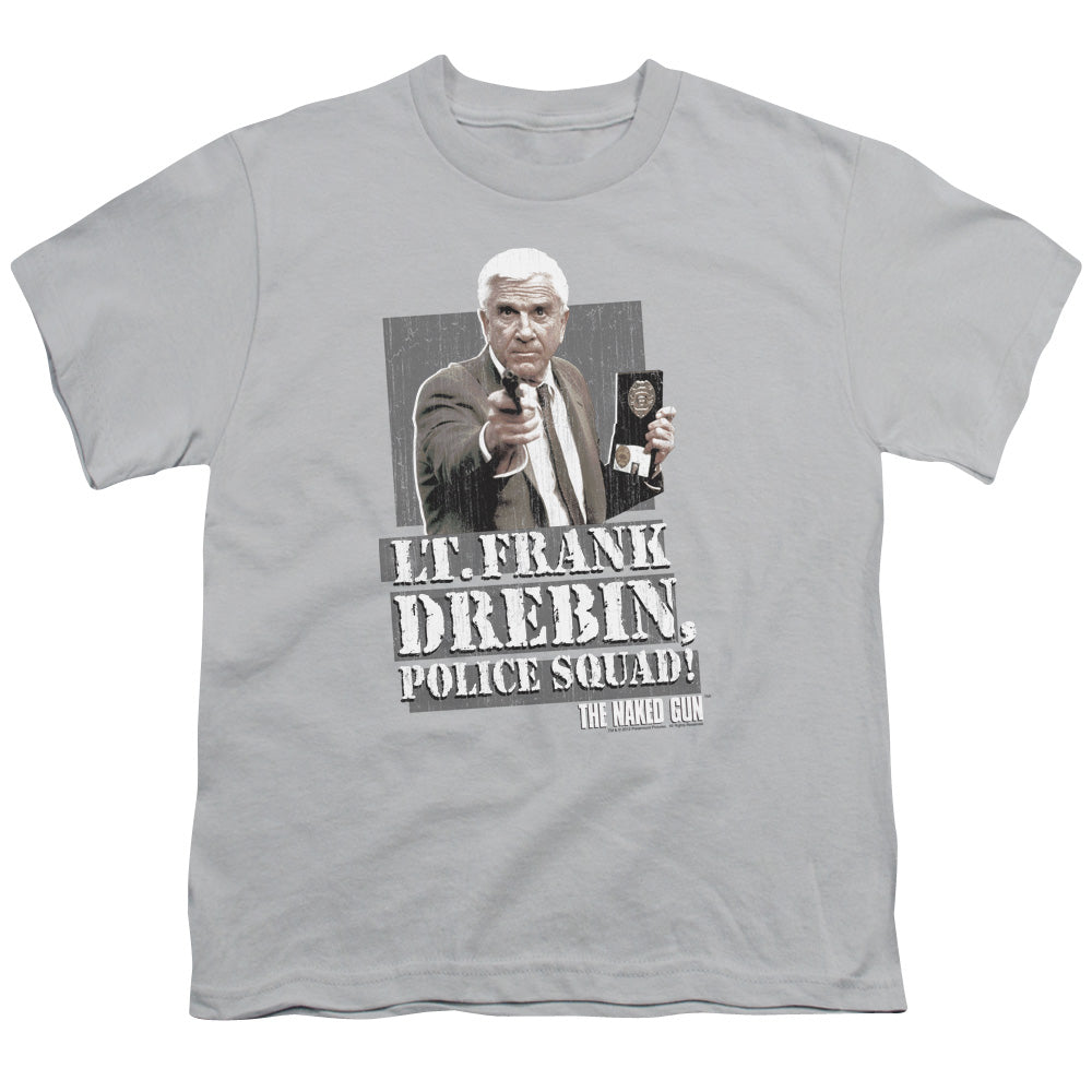 NAKED GUN : FRAN DREBIN S\S YOUTH 18\1 SILVER LG