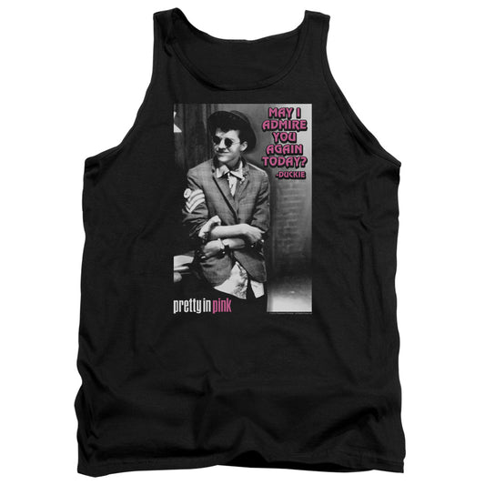 PRETTY IN PINK : ADMIRE ADULT TANK BLACK 2X