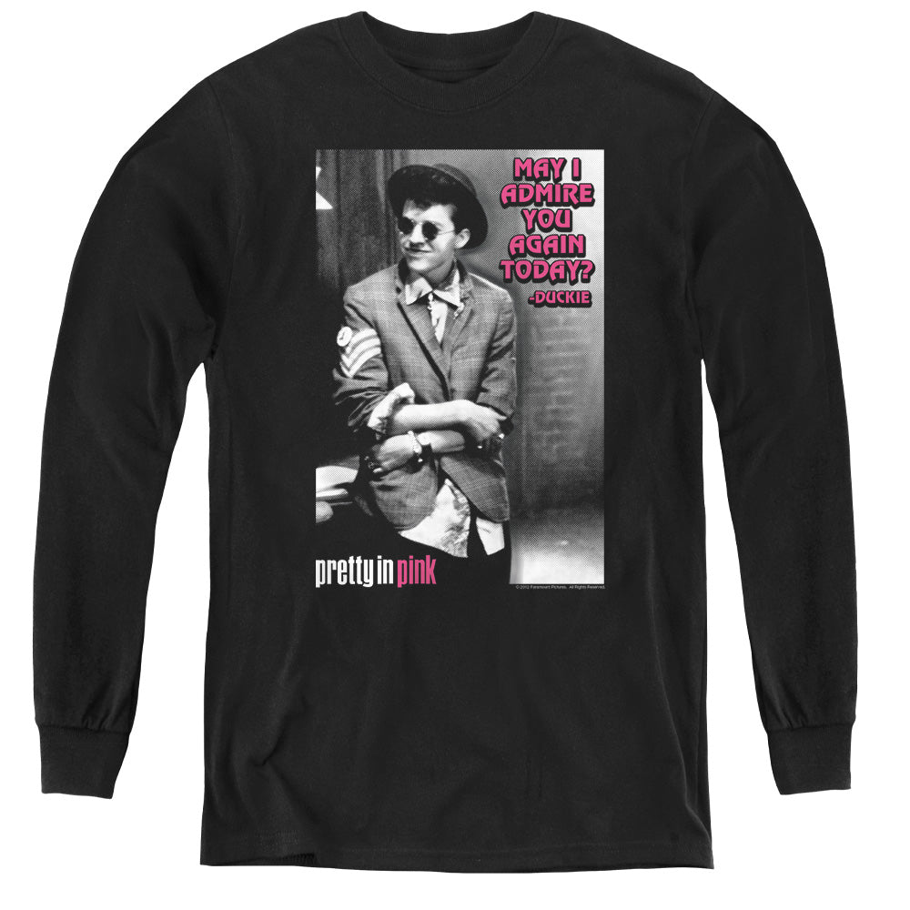 PRETTY IN PINK : ADMIRE L\S YOUTH BLACK XL