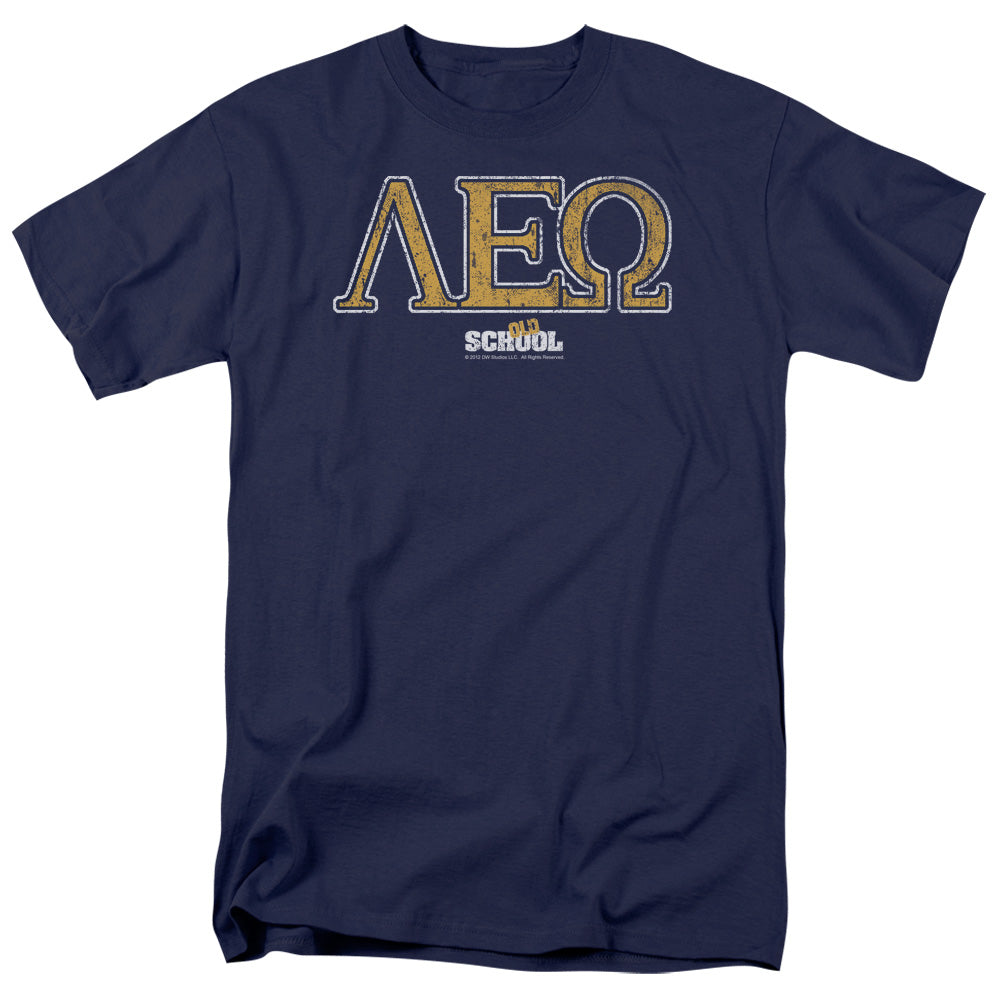 OLD SCHOOL : LEO S\S ADULT 18\1 NAVY 2X