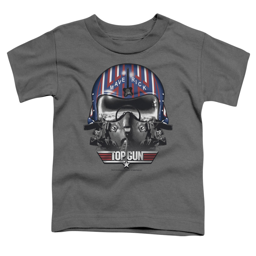 TOP GUN : MAVERICK HELMET S\S TODDLER TEE CHARCOAL SM (2T)