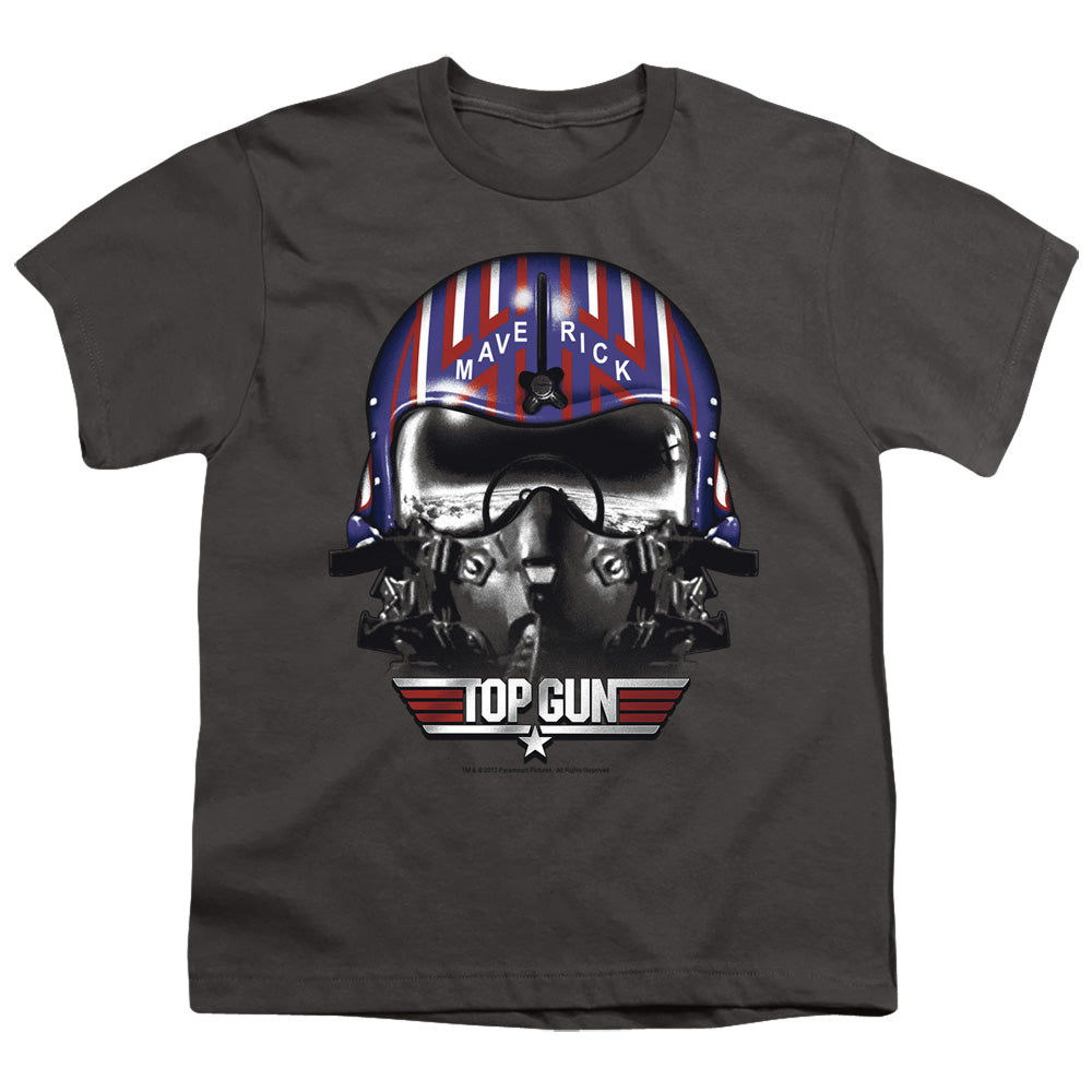 TOP GUN : MAVERICK HELMET S\S YOUTH 18\1 CHARCOAL XS