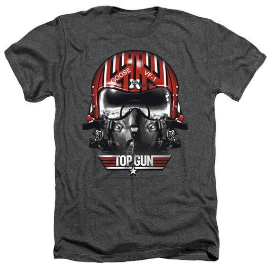 TOP GUN : GOOSE HELMET ADULT HEATHER CHARCOAL 2X