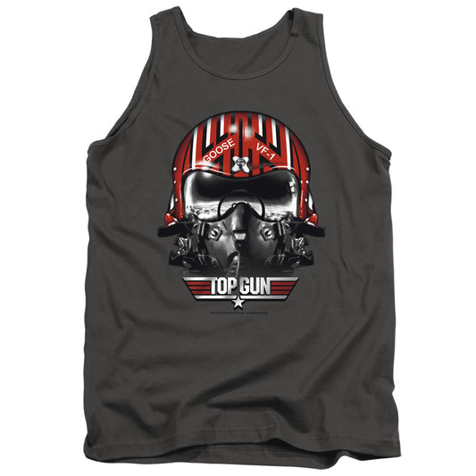 TOP GUN : GOOSE HELMET ADULT TANK CHARCOAL MD