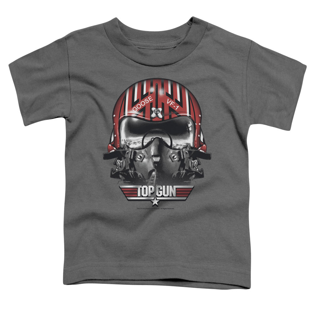 TOP GUN : GOOSE HELMET TODDLER SHORT SLEEVE CHARCOAL XL (5T)