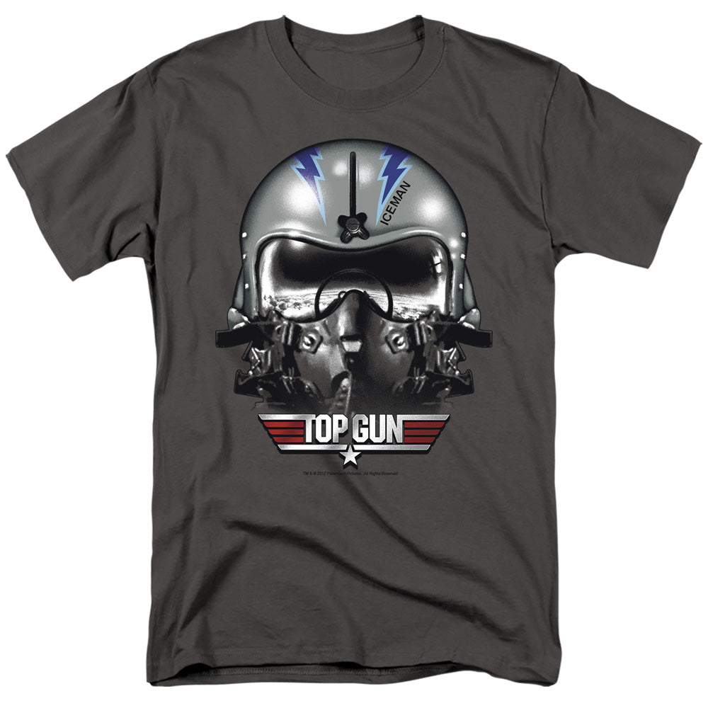 TOP GUN : ICEMAN HELMET S\S ADULT 18\1 CHARCOAL 2X