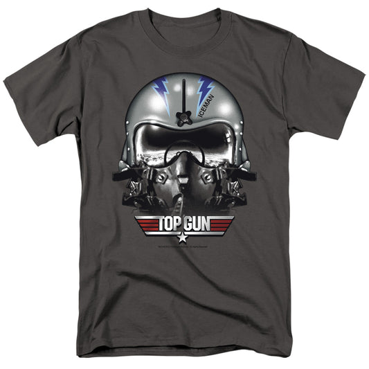 TOP GUN : ICEMAN HELMET S\S ADULT 18\1 CHARCOAL 4X