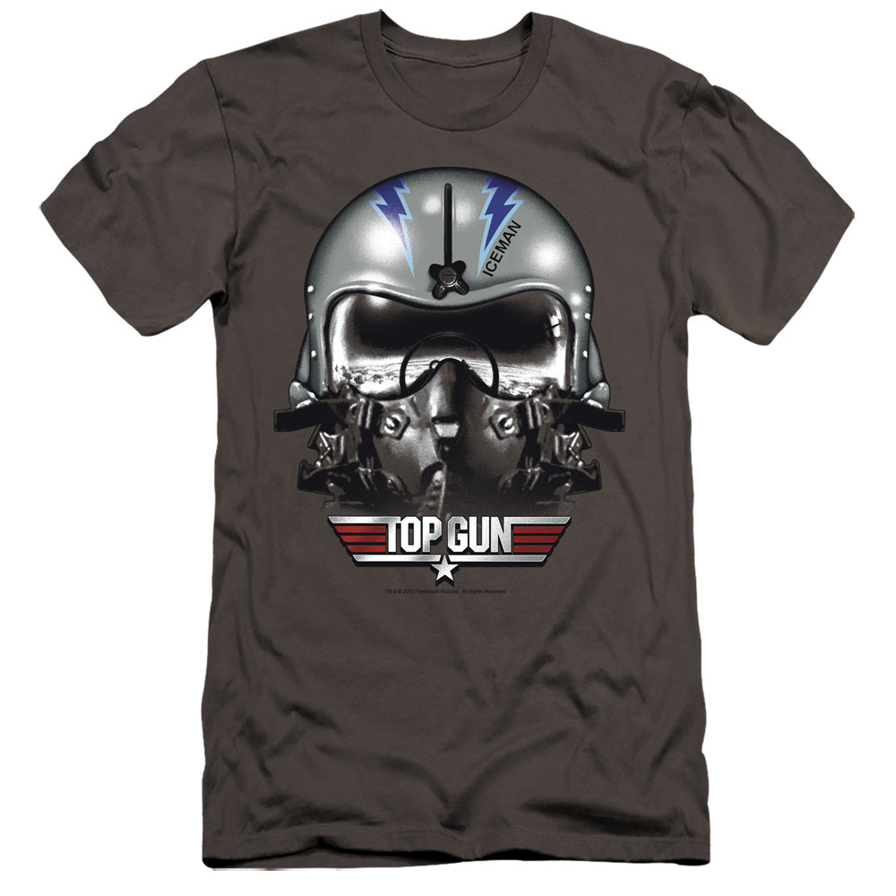 TOP GUN : ICEMAN HELMET PREMIUM CANVAS ADULT SLIM FIT 30\1 CHARCOAL 2X