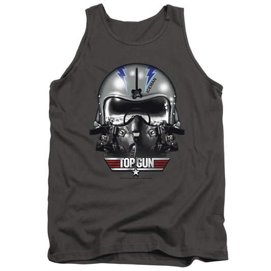 TOP GUN : ICEMAN HELMET ADULT TANK CHARCOAL 2X