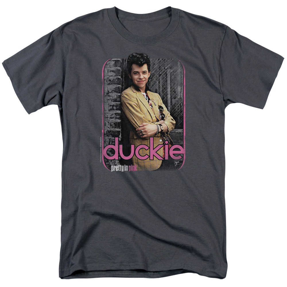 PRETTY IN PINK : JUST DUCKIE S\S ADULT 18\1 CHARCOAL 2X