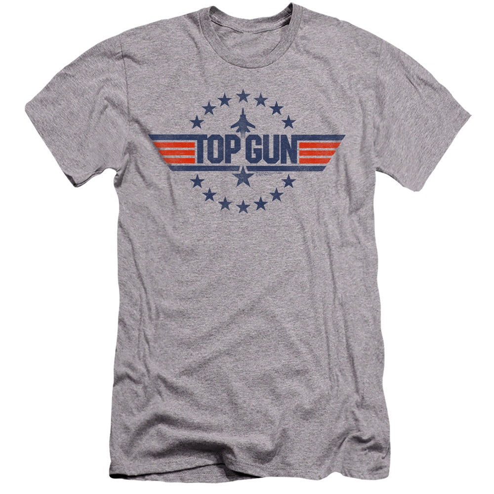 TOP GUN : STAR LOGO PREMIUM CANVAS ADULT SLIM FIT 30\1 ATHLETIC HEATHER SM