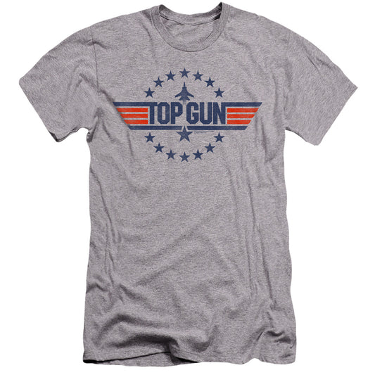 TOP GUN : STAR LOGO PREMIUM CANVAS ADULT SLIM FIT 30\1 ATHLETIC HEATHER XL