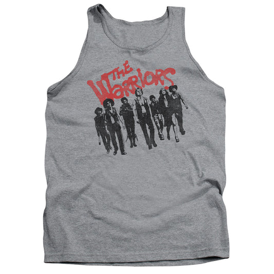 WARRIORS : THE GANG ADULT TANK ATHLETIC HEATHER 2X