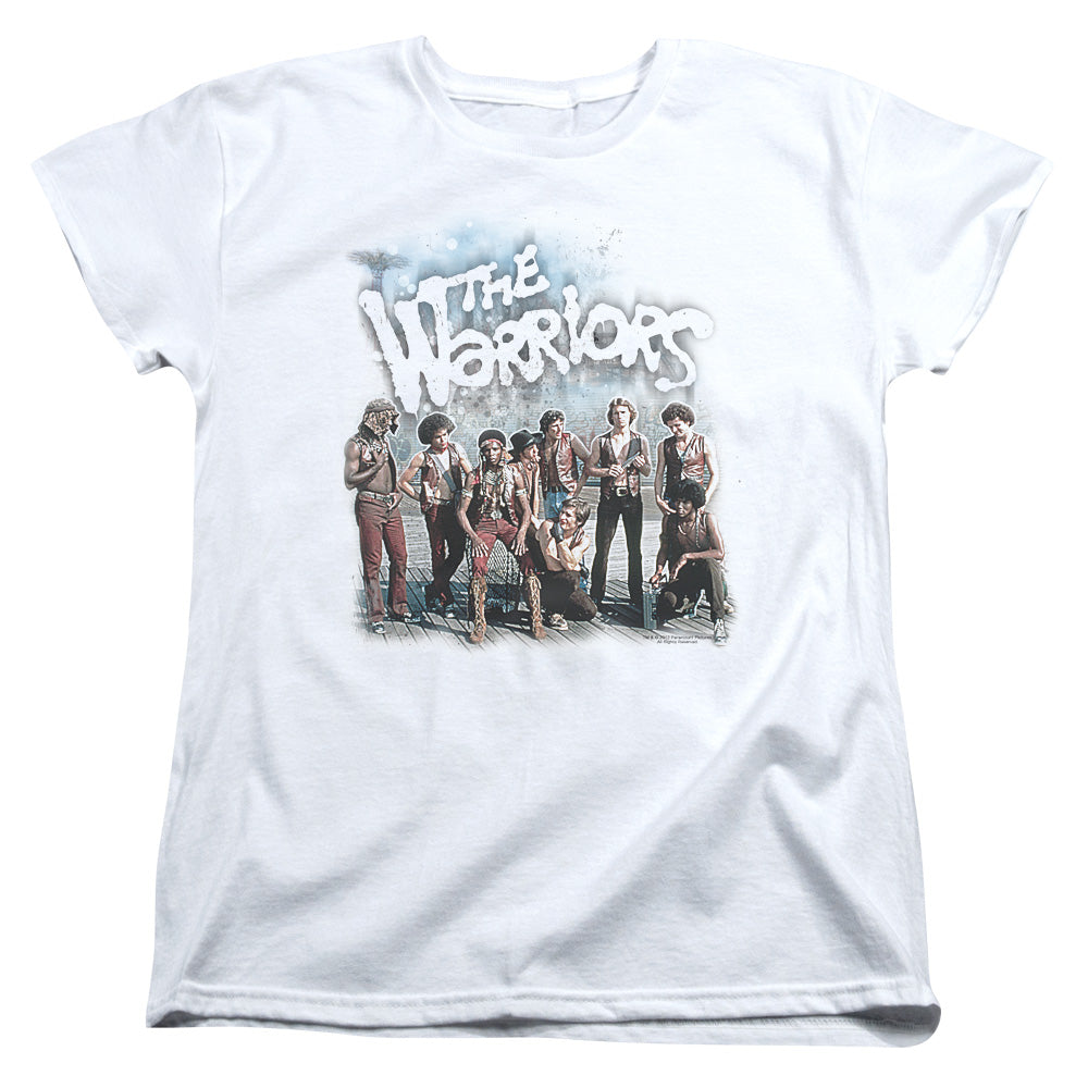 WARRIORS : AMUSEMENT S\S WOMENS TEE WHITE 2X