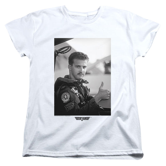 TOP GUN : MY WINGMAN S\S WOMENS TEE WHITE XL