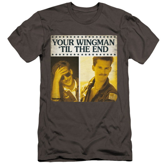 TOP GUN : TIL THE END PREMIUM CANVAS ADULT SLIM FIT 30\1 CHARCOAL 2X