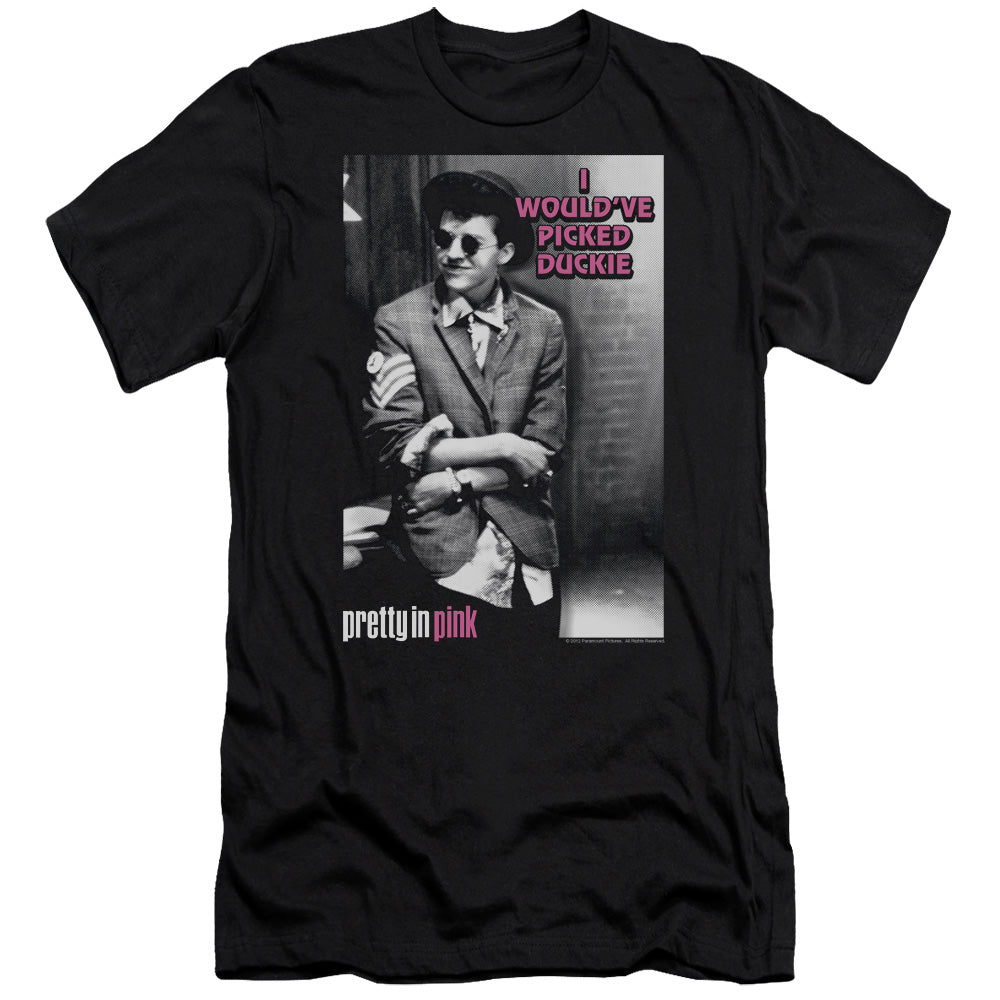 PRETTY IN PINK : I WOULD'VE PREMIUM CANVAS ADULT SLIM FIT 30\1 BLACK SM