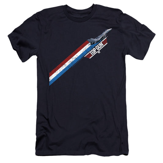 TOP GUN : STRIPES  PREMIUM CANVAS ADULT SLIM FIT 30\1 Navy SM