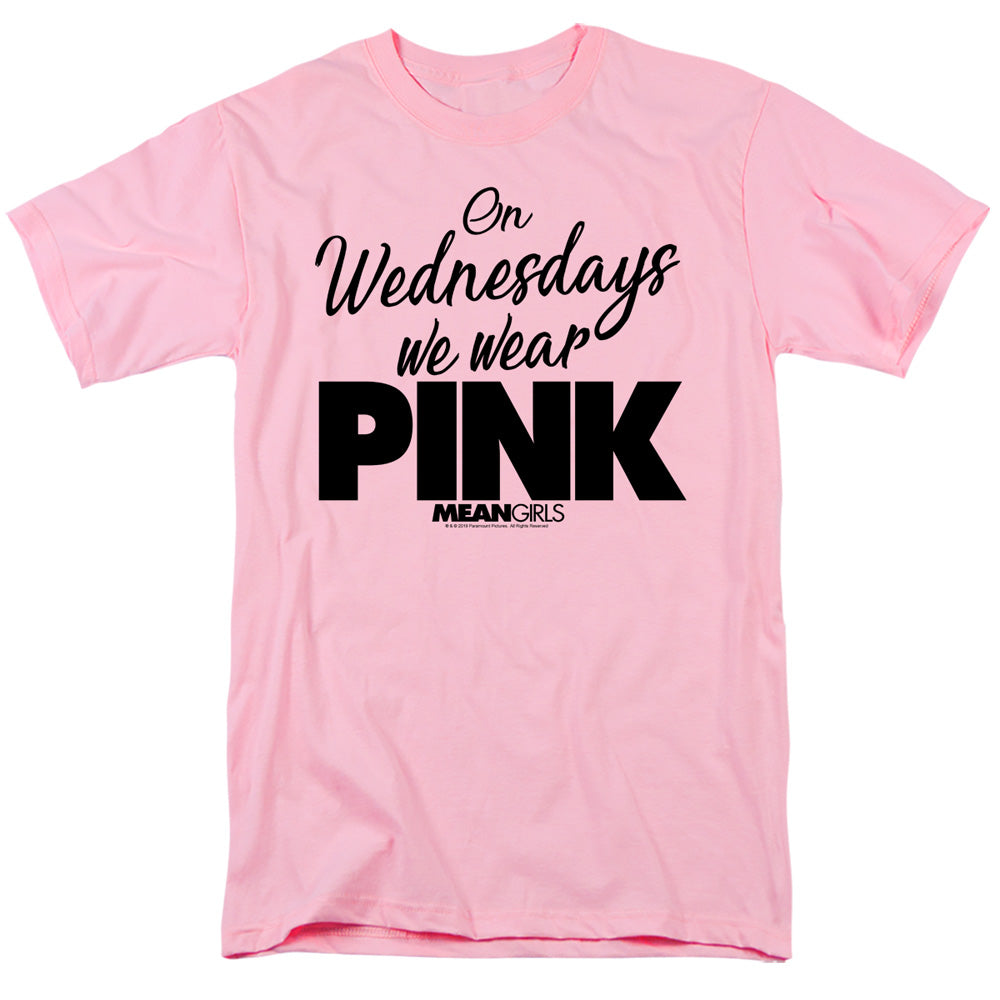 MEAN GIRLS : PINK S\S ADULT 18\1 Pink LG