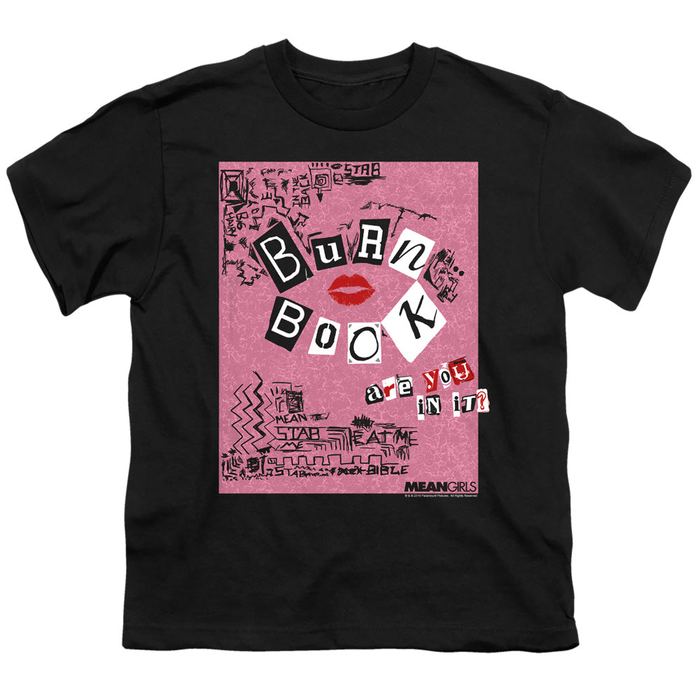 MEAN GIRLS : BURN BOOK S\S YOUTH 18\1 Black LG