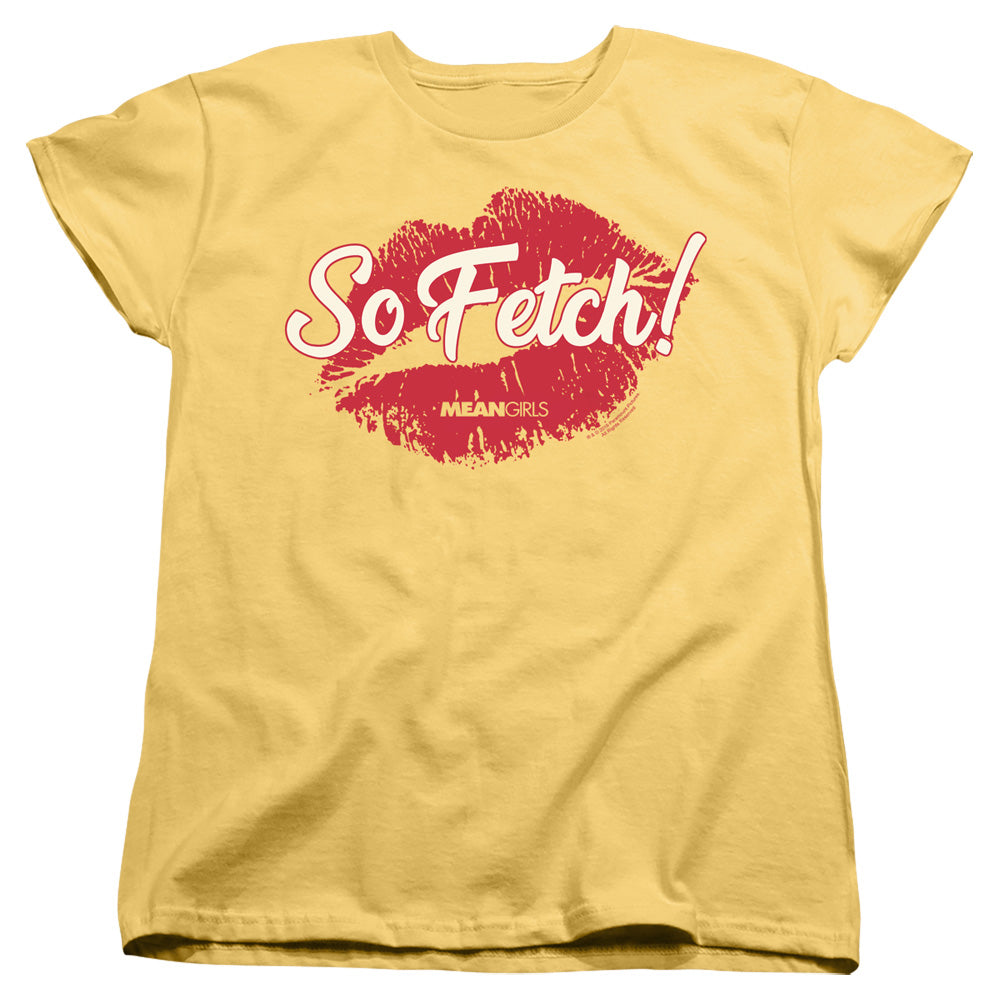 MEAN GIRLS : O FETCH WOMENS SHORT SLEEVE Banana 2X