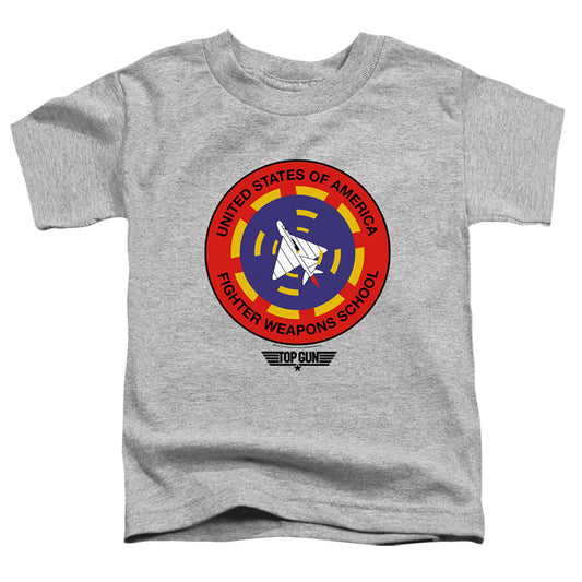 TOP GUN : FIGHTER WEAPONS SCHOOL S\S TODDLER TEE Athletic Heather MD (3T)