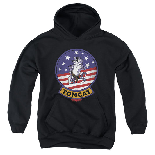 TOP GUN : TOMCAT SIGIL YOUTH PULL OVER HOODIE Black LG