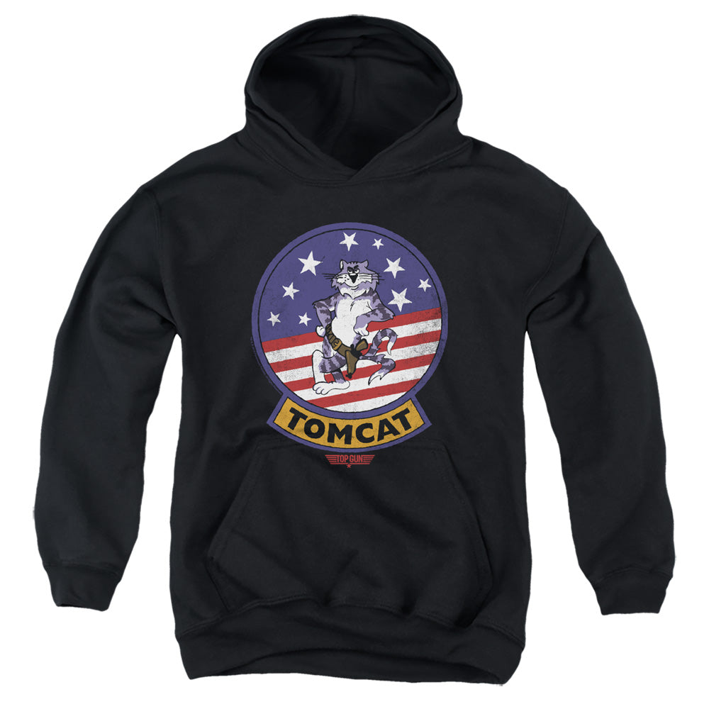 TOP GUN : TOMCAT SIGIL YOUTH PULL OVER HOODIE Black MD