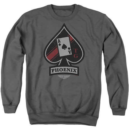 TOP GUN : MAVERICK : PHOENIX CALL SIGN ADULT CREW SWEAT Charcoal SM