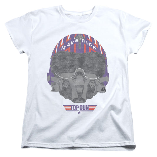 TOP GUN : HELMET WOMENS SHORT SLEEVE White 2X