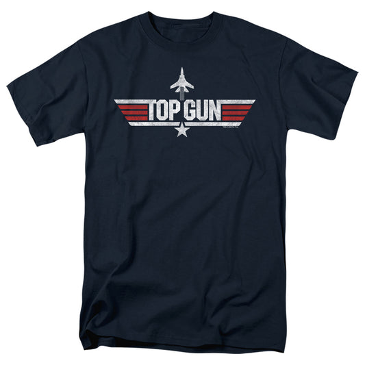 TOP GUN : LOGO NAVY S\S ADULT 18\1 Navy 2X