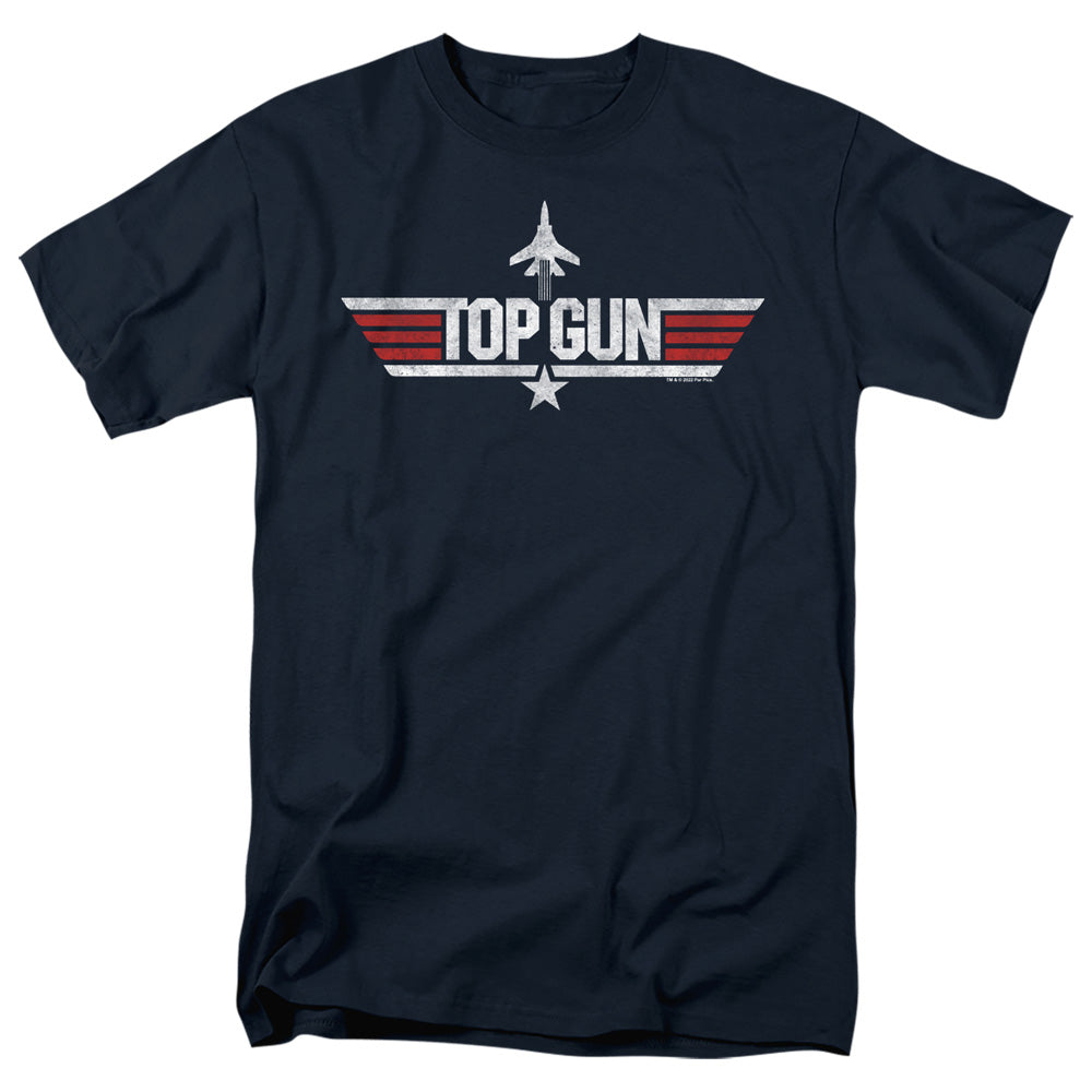 TOP GUN : LOGO NAVY S\S ADULT 18\1 Navy LG