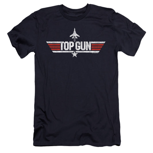 TOP GUN : LOGO NAVY PREMIUM CANVAS ADULT SLIM FIT 30\1 Navy XL