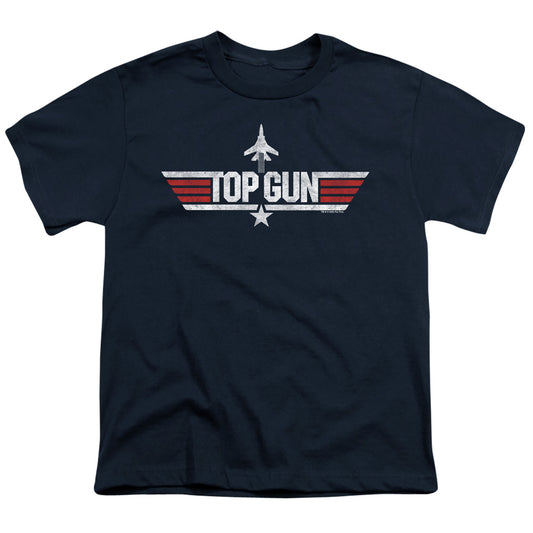 TOP GUN : LOGO NAVY S\S YOUTH 18\1 Navy XL