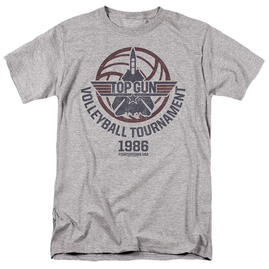 TOP GUN : VOLLEYBALL GREY S\S ADULT 18\1 Athletic Heather XL