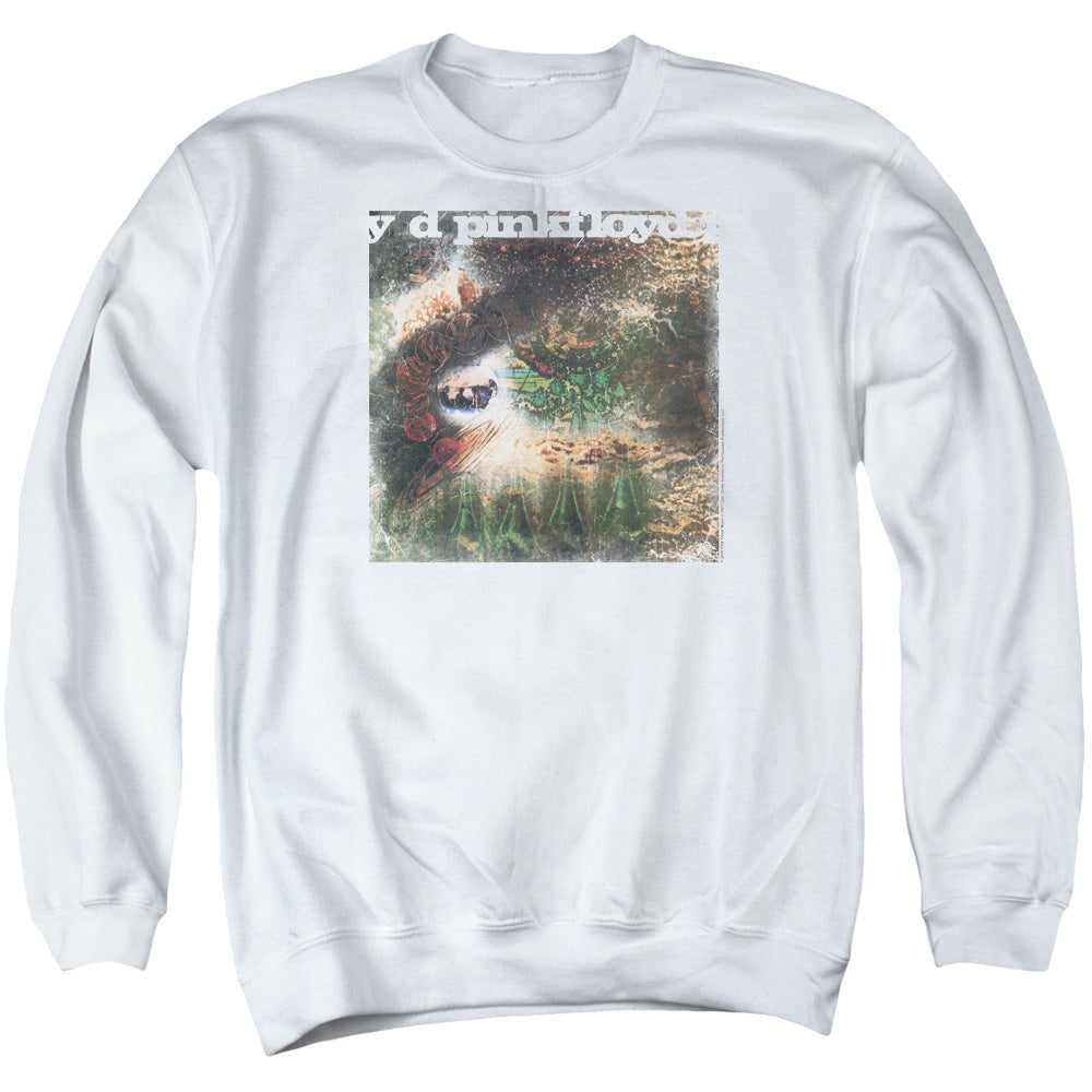 PINK FLOYD : SAUCERFUL OF SECRETS ADULT CREW SWEAT White 2X