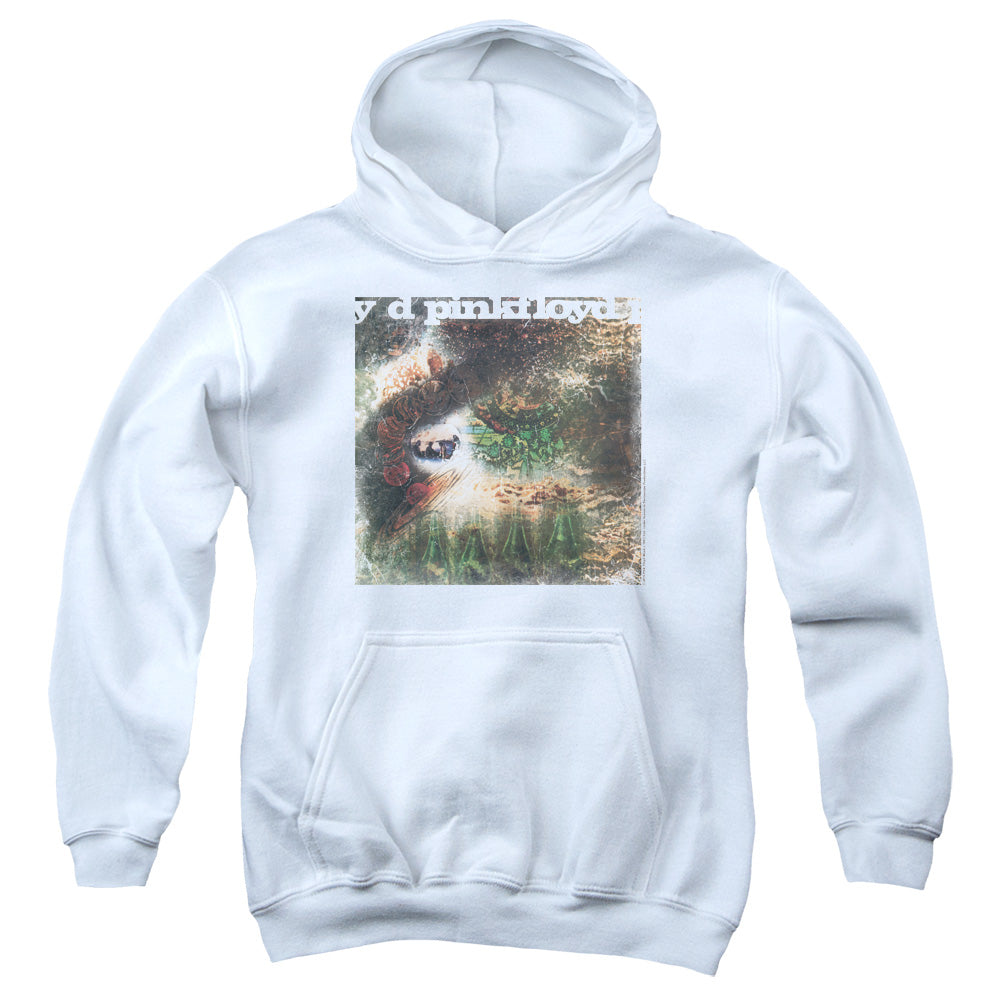 PINK FLOYD : SAUCERFUL OF SECRETS YOUTH PULL OVER HOODIE White LG