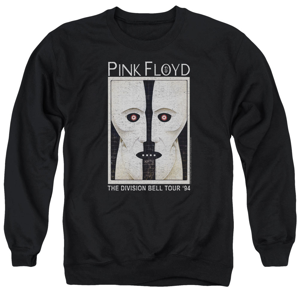 PINK FLOYD : THE DIVISION BELL ADULT CREW SWEAT Black 2X