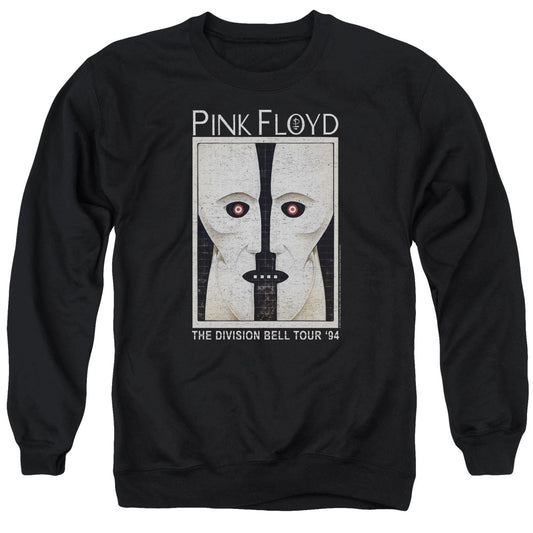 PINK FLOYD : THE DIVISION BELL ADULT CREW SWEAT Black 2X