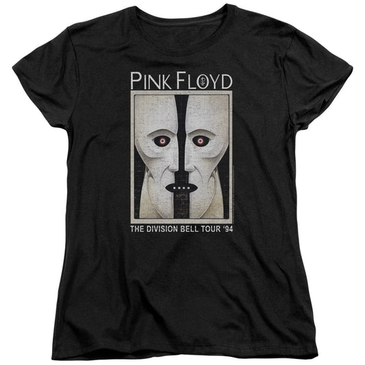 PINK FLOYD : THE DIVISION BELL WOMENS SHORT SLEEVE Black 2X