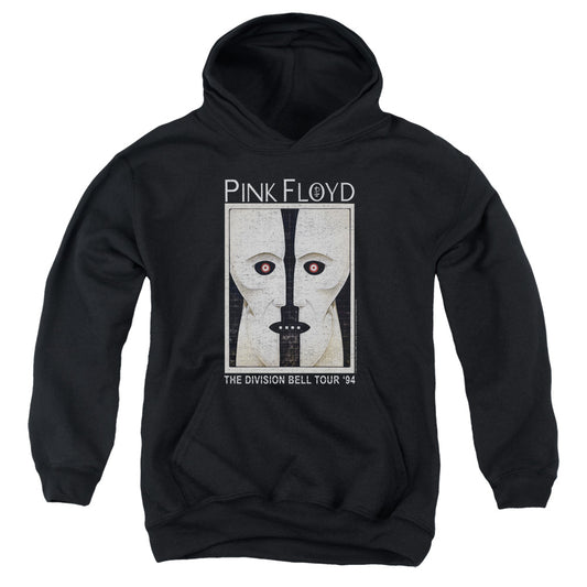 PINK FLOYD : THE DIVISION BELL YOUTH PULL OVER HOODIE Black LG